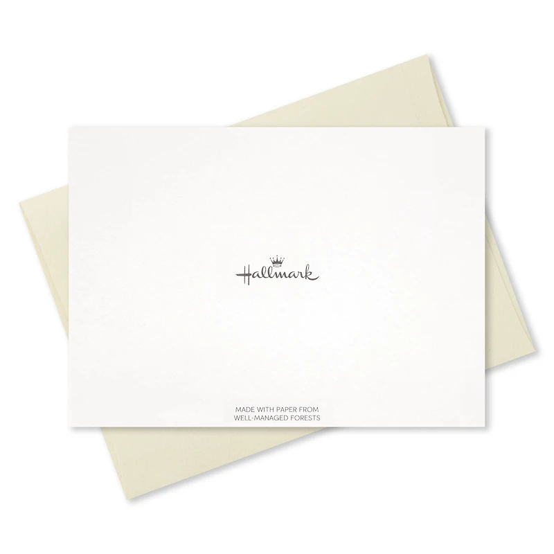 Gold Bordered Pineapple Blank Note Cards, Box of 10 for only USD 11.99 | Hallmark
