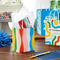 4" Retro Birthday 3-Pack Gift Card Holder Mini Bags for only USD 4.99 | Hallmark