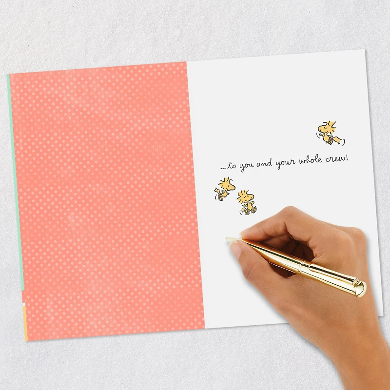 Peanuts® Snoopy Easter Bunny and Woodstock Easter Card for All for only USD 2.00 | Hallmark