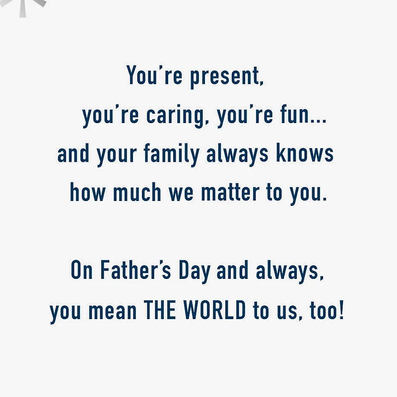 You're a Great Dad and Grandpa Gift Card Greeting Father's Day Card for only USD 4.99 | Hallmark