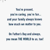 You're a Great Dad and Grandpa Gift Card Greeting Father's Day Card for only USD 4.99 | Hallmark