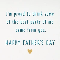 Like Father, Like Daughter Father's Day Card With Magnet for only USD 6.99 | Hallmark