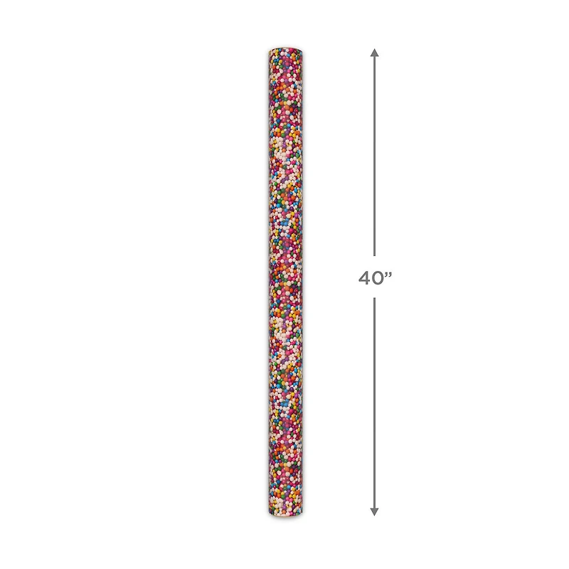 Rainbow Sprinkles Tall Wrapping Paper Roll, 35 sq. ft. for only USD 5.99 | Hallmark