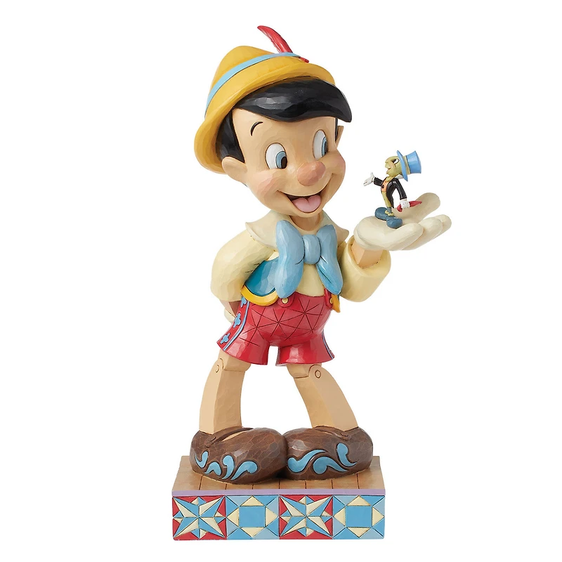 Jim Shore Disney Pinocchio and Jiminy Cricket Large Figurine, 15.3" for only USD 189.99 | Hallmark