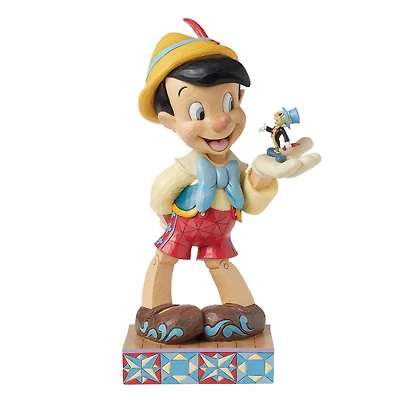 Jim Shore Disney Pinocchio and Jiminy Cricket Large Figurine, 15.3" for only USD 189.99 | Hallmark