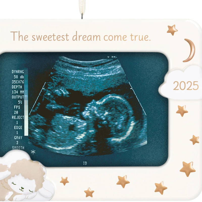 Sweetest Dream Come True 2025 Photo Frame Porcelain Ornament for only USD 24.99 | Hallmark