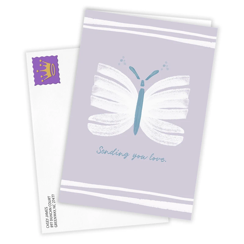Butterfly Love and Strength Custom Thinking of You Card for only USD 4.99 | Hallmark