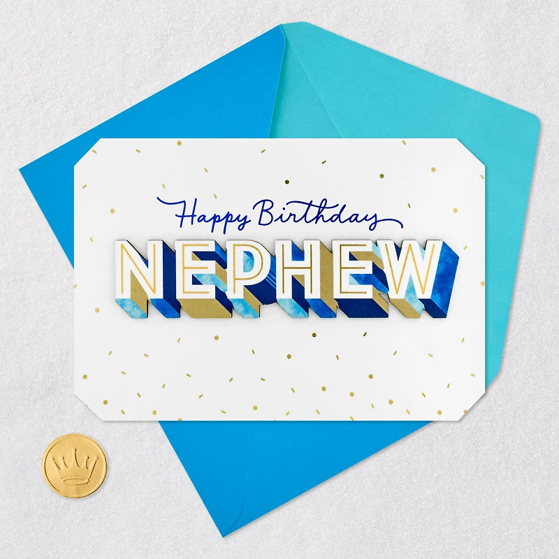 Grateful You're in My Life Birthday Card for Nephew for only USD 7.99 | Hallmark