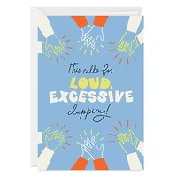 Happy Clapping Custom Congratulations Card for only USD 4.99 | Hallmark