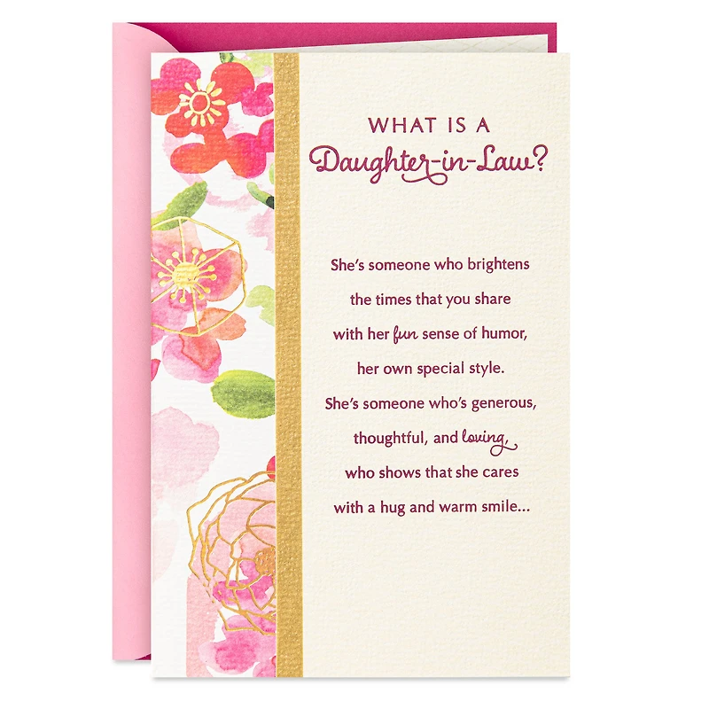 Glad You're in Our Family Birthday Card for Daughter-in-Law for only USD 5.99 | Hallmark