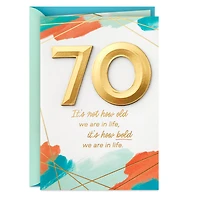 Here's to the Continued Adventure 70th Birthday Card for only USD 6.59 | Hallmark