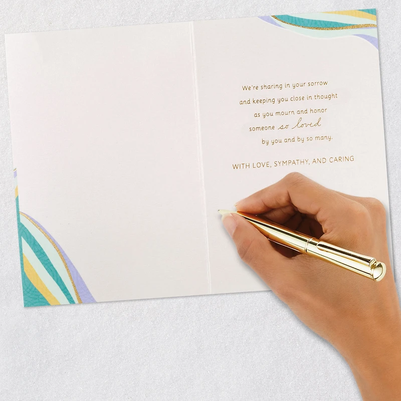 Holding You in Our Hearts Sympathy Card From Us for only USD 5.99 | Hallmark