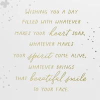 You Deserve All the Happiness Birthday Card for Goddaughter for only USD 5.59 | Hallmark