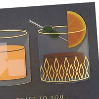 A Toast to You Birthday Card for only USD 8.59 | Hallmark