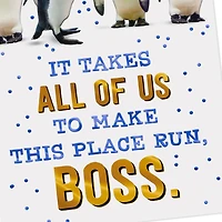 You Make This Place Cool Funny Boss's Day Card From All for only USD 4.59 | Hallmark