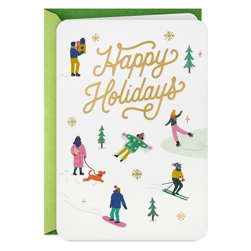 Fun, Festive, Warm and Bright Holiday Card for only USD 4.59 | Hallmark