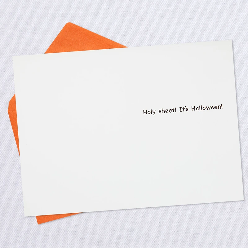 Holy Sheet Ghost Funny Halloween Card for only USD 3.49 | Hallmark
