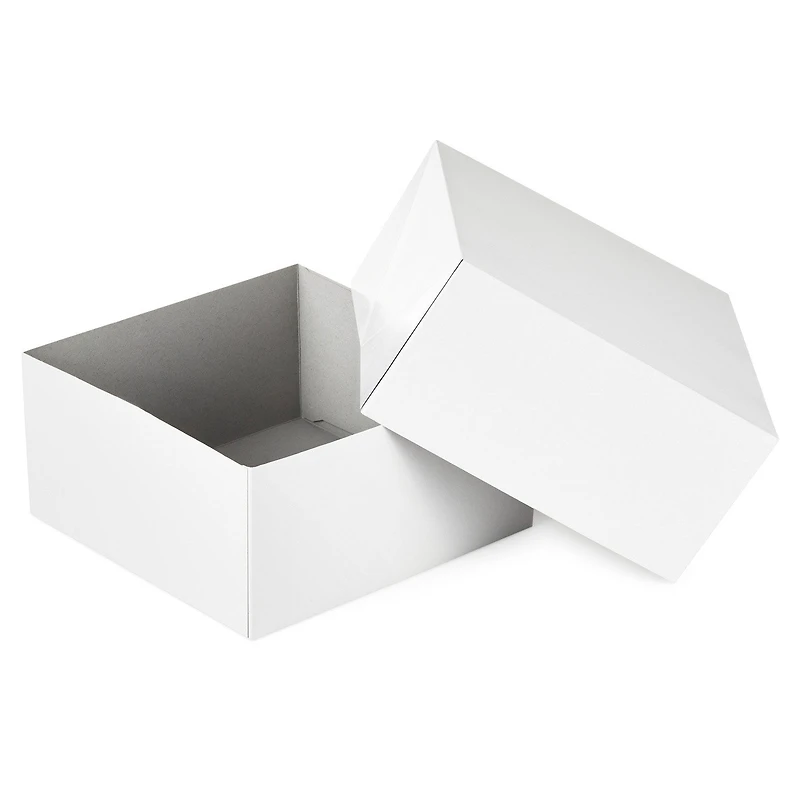 White 5-Pack Square Gift Boxes, 8” for only USD 7.99 | Hallmark