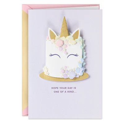 Unicorn Cake One of a Kind Birthday Card for only USD 7.59 | Hallmark