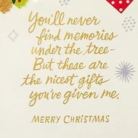Gifts You've Given Me Christmas Card for only USD 4.99 | Hallmark