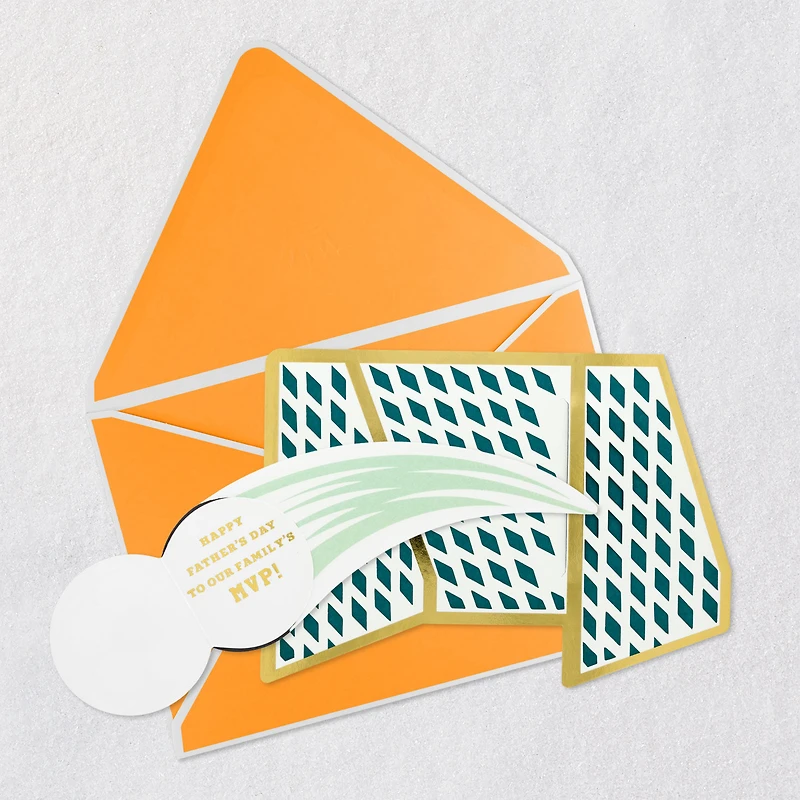 You're Our Family MVP Pop-Up Paper Craft Father's Day Card for only USD 5.99 | Hallmark