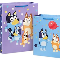 Bluey Party Fun 2-Pack Birthday Gift Bag Bundle for only USD 8.99 | Hallmark