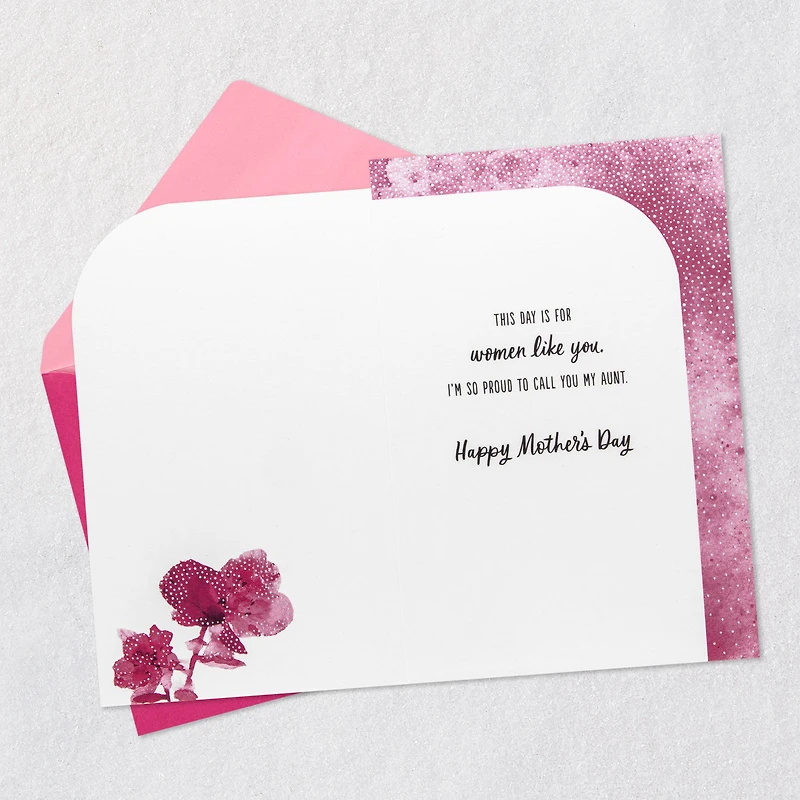 Strong Yet Gentle Mother's Day Card for Aunt for only USD 5.99 | Hallmark