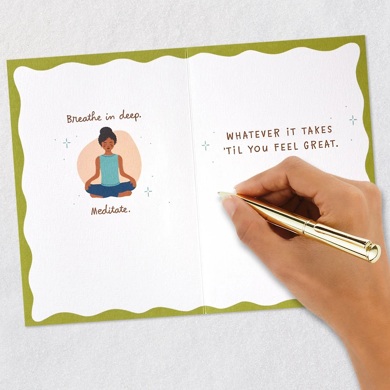 How to Feel Better Get Well Card for only USD 4.99 | Hallmark