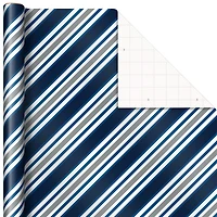 Blue and Silver Gift Wrap Kit With Holiday Wrapping Paper, Bows, Ribbons and Tags for only USD 29.99 | Hallmark