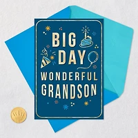 Big Day, Wonderful Grandson Birthday Card for Grandson for only USD 2.99 | Hallmark