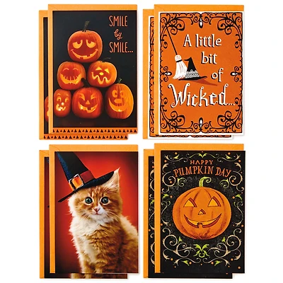 Pumpkins and Witches Assorted Halloween Cards, Pack of 8 for only USD 6.99 | Hallmark