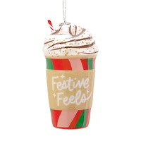 Festive Feels Coffee Cup Shatterproof Hallmark Ornament for only USD 9.49 | Hallmark