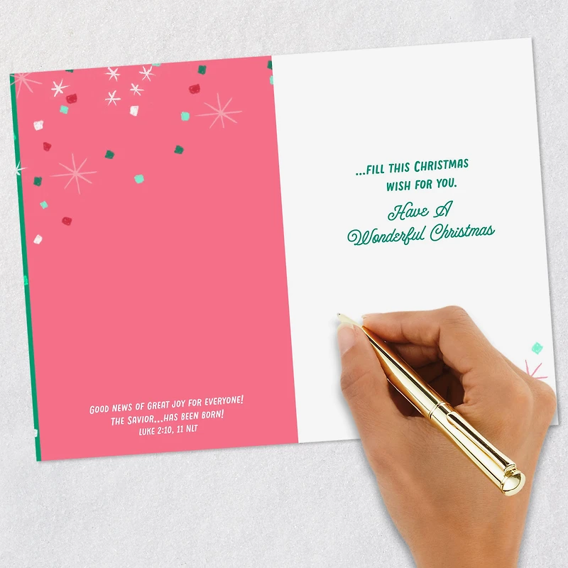 Love and Joy to Fill Your Heart Religious Christmas Card for Goddaughter for only USD 2.99 | Hallmark