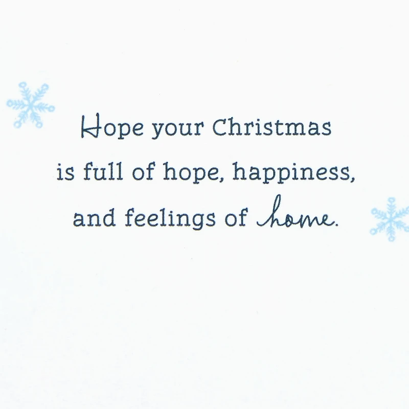 Hope, Happiness and Feelings of Home Christmas Card for only USD 6.59 | Hallmark