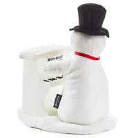 20th Anniversary Sing-Along Showman Snowman Plush With Sound, Light and Motion for only USD 39.99 | Hallmark