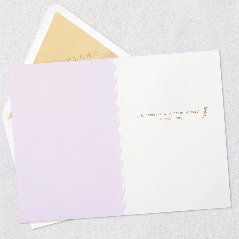 You Mean So Much All Year Long Mother's Day Card for only USD 6.99 | Hallmark