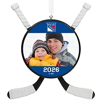 NHL New York Rangers® Hockey Personalized Ornament, Custom Photo and Text for only USD 30.99 | Hallmark