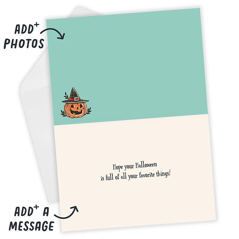 Black Cat Surprise Custom Halloween Card for only USD 4.99 | Hallmark