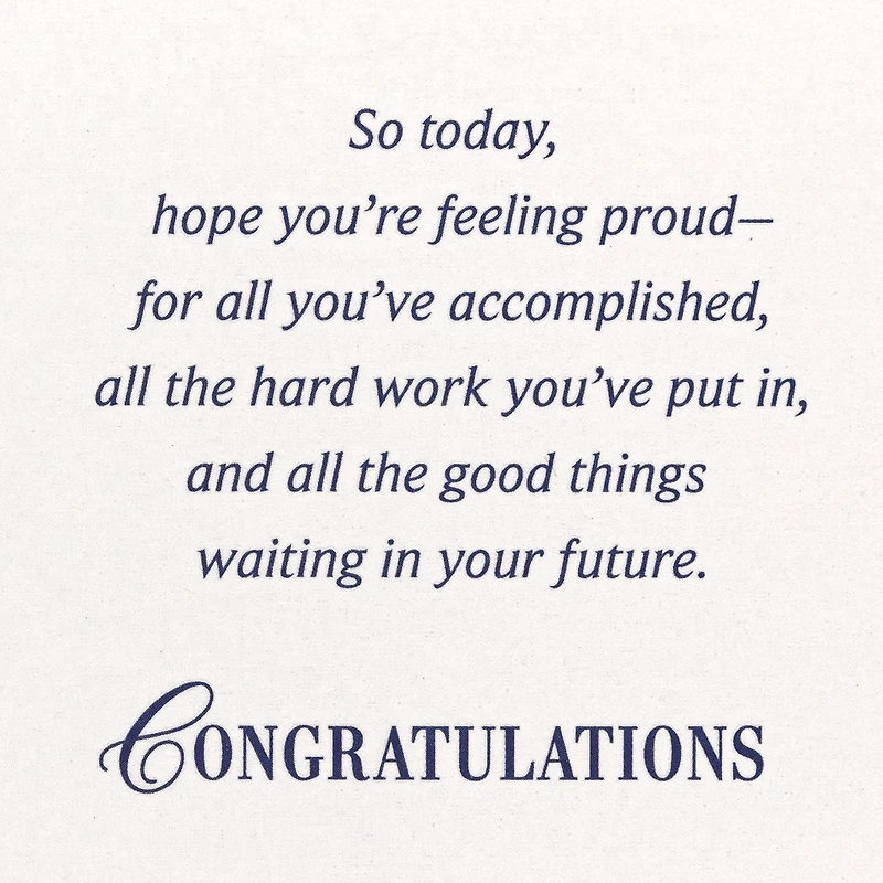 Be Proud Master's Degree Graduation Card for only USD 4.99 | Hallmark