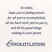 Be Proud Master's Degree Graduation Card for only USD 4.99 | Hallmark