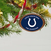 NFL Indianapolis Colts Football Personalized Ornament, Custom Text for only USD 30.99 | Hallmark