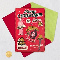 A Christmas Story™ Triple-Dog Dare You Funny Pop-Up Christmas Card With Sound and Light for only USD 10.99 | Hallmark