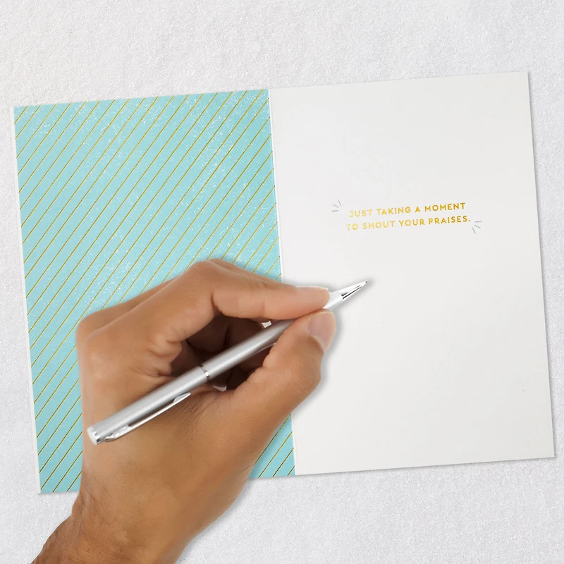 Shouting Your Praises Thank You Card for only USD 7.59 | Hallmark