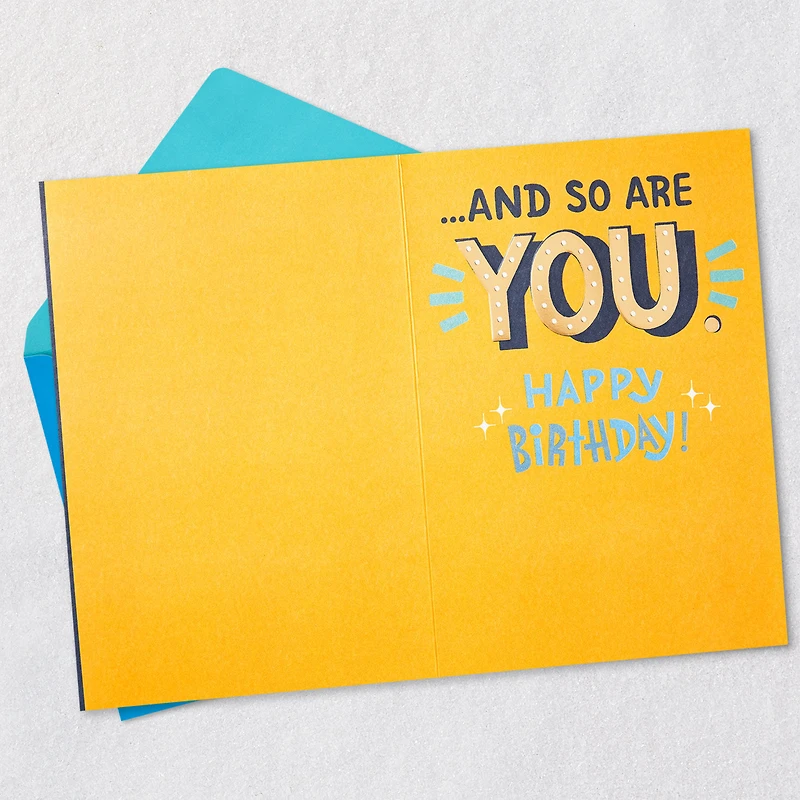 Kind of a Big Deal Birthday Card for only USD 4.99 | Hallmark