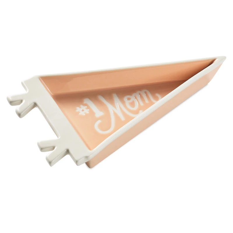 #1 Mom Pennant Trinket Dish for only USD 19.99 | Hallmark
