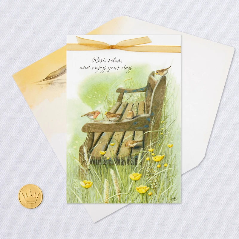 Marjolein Bastin Rest, Relax and Enjoy Birthday Card for only USD 4.99 | Hallmark