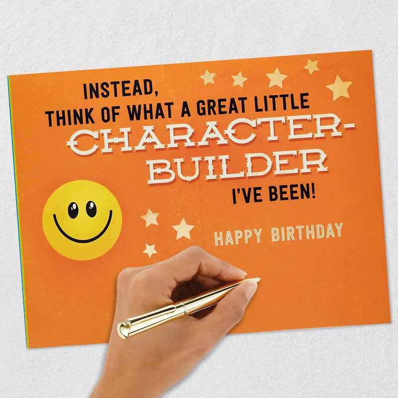 I'm a Character-Builder Funny Birthday Card for Dad for only USD 5.59 | Hallmark