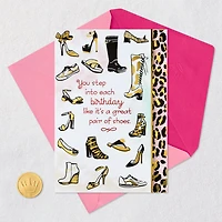 Putting Your Best Foot Forward Birthday Card for only USD 4.99 | Hallmark