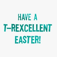 T-Rex Dinosaur Easter Card for Kids for only USD 3.99 | Hallmark