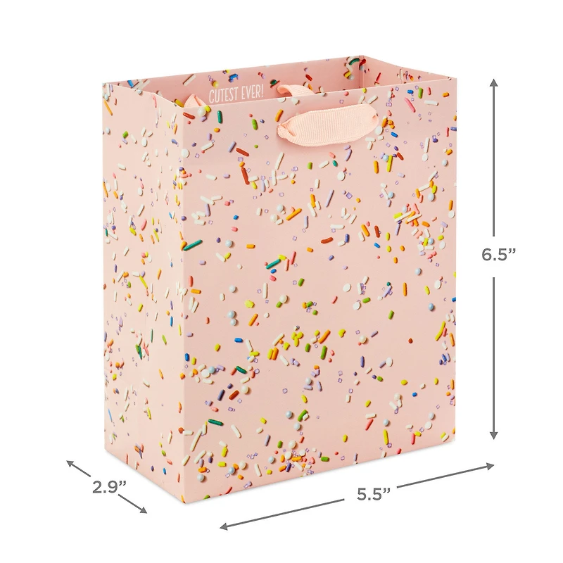 6.5" Sprinkles on Pink Small Gift Bag for only USD 2.49 | Hallmark